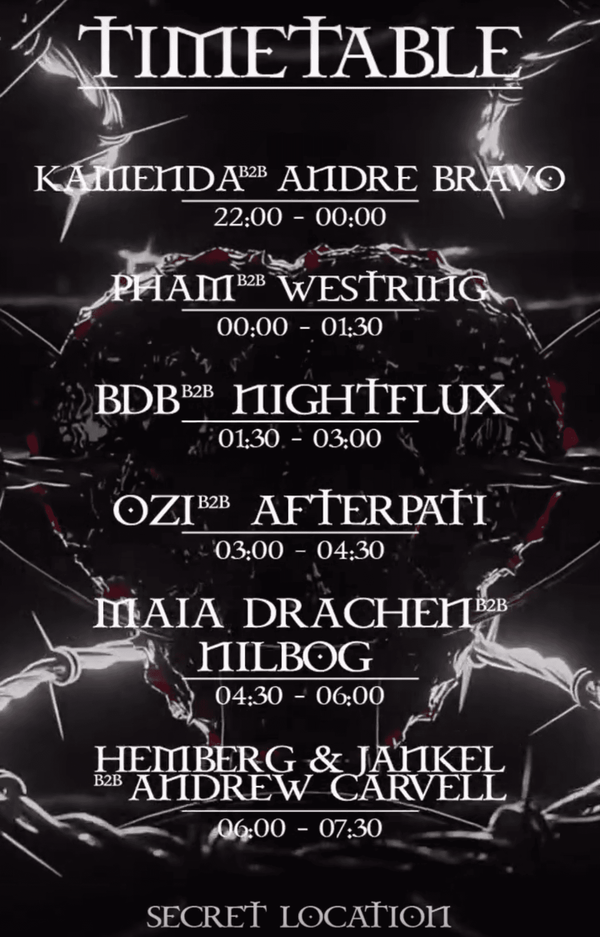 lineup